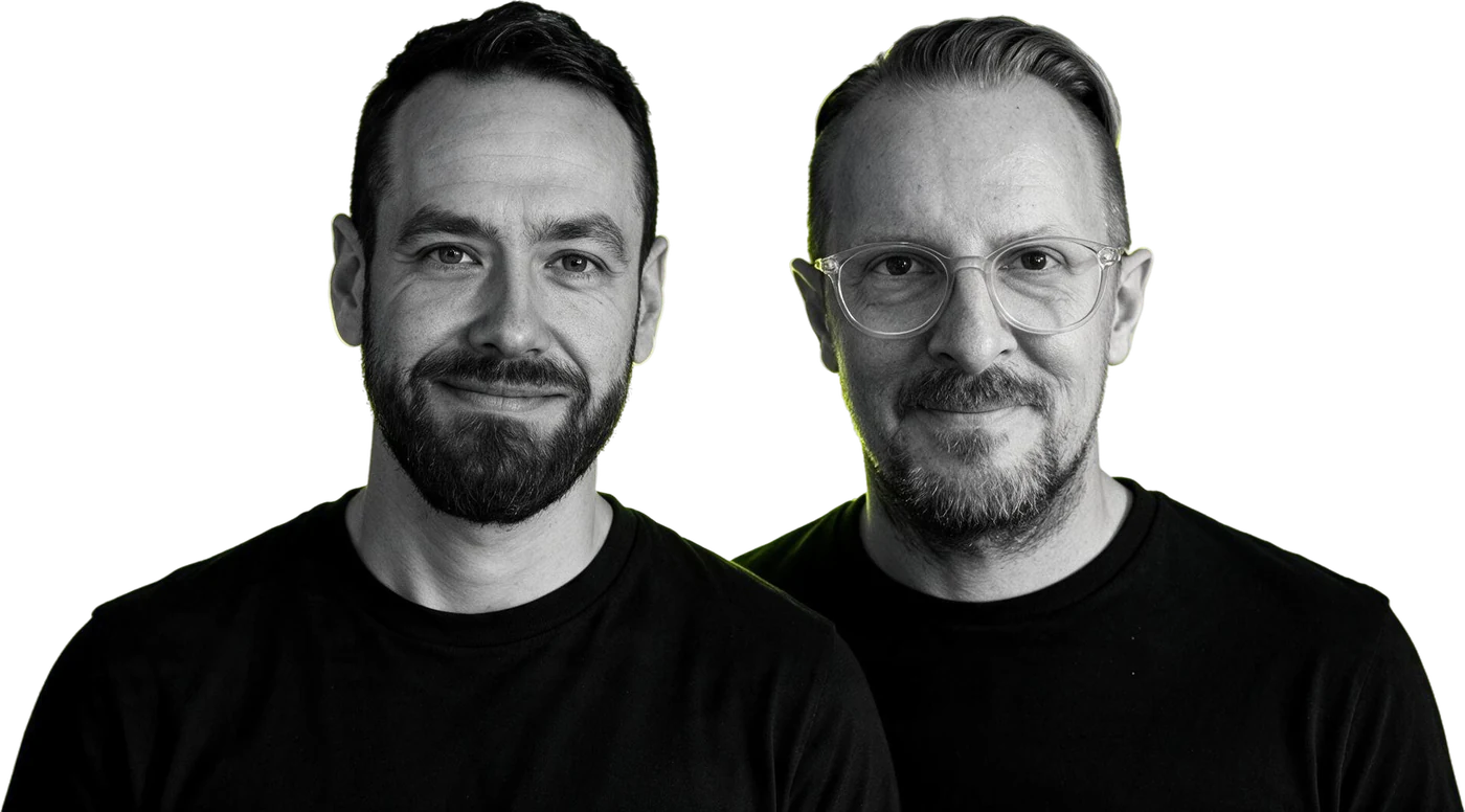 Kevin Taron und Marc Keppler, die Gründer von Gutwerker