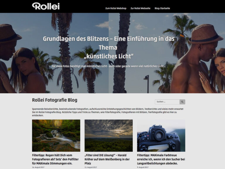 Projektansicht Rollei