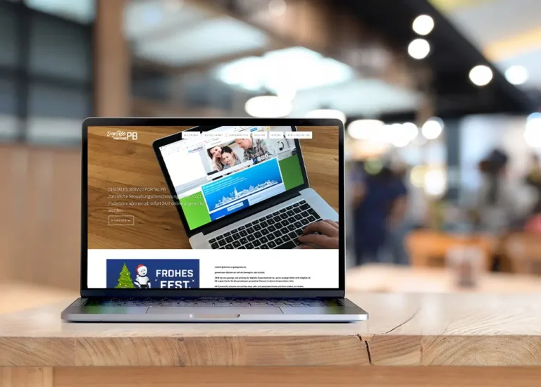 Website der Digitalen Heimat Paderborn